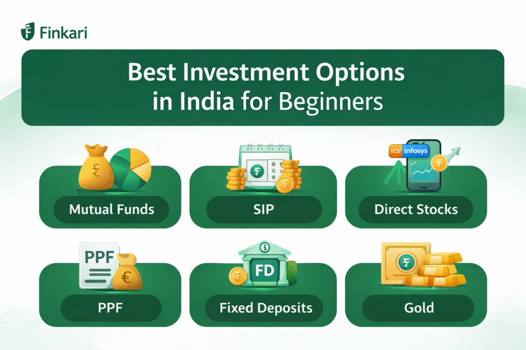 Best Investment Options for beginner in india guide